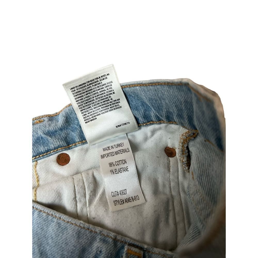 AGOLDE Jamie High Rise Classic Jeans
Distressed Ever More Light Wash Size 26 - Picture 9 of 10